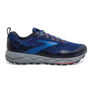 Brooks Divide (Men's) - Blue/Navy/Cherry Tomato