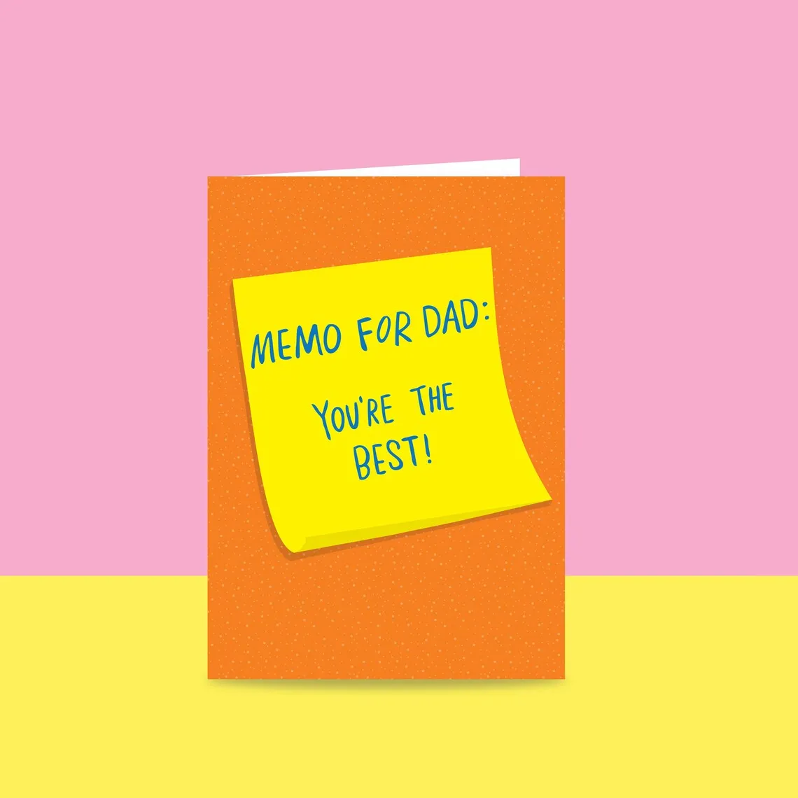 Able And Game Father's Day Card - Memo for Dad