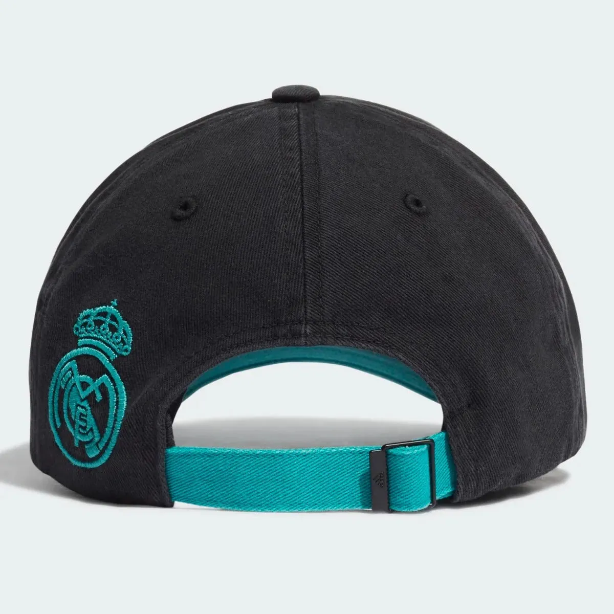 Adidas 2021-22 Real Madrid Dad Cap - Black-Blast Emerald