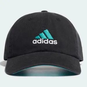 Adidas 2021-22 Real Madrid Dad Cap - Black-Blast Emerald