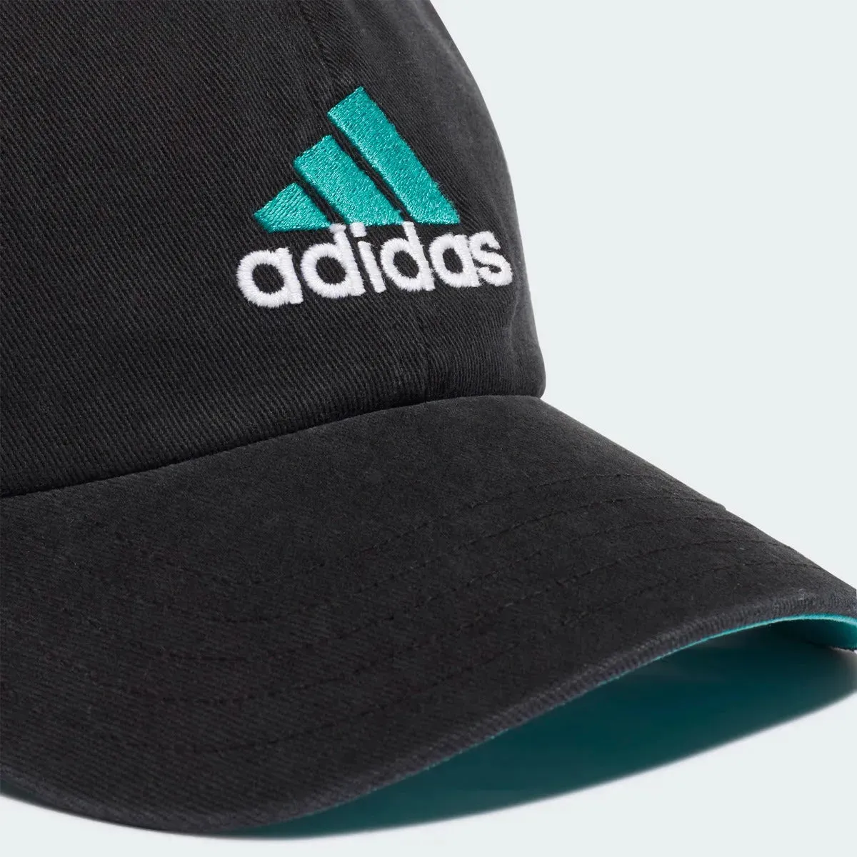 Adidas 2021-22 Real Madrid Dad Cap - Black-Blast Emerald