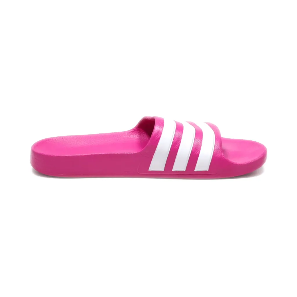 Adidas Adilette Slides Sliders Rubber Pink Colour For Women