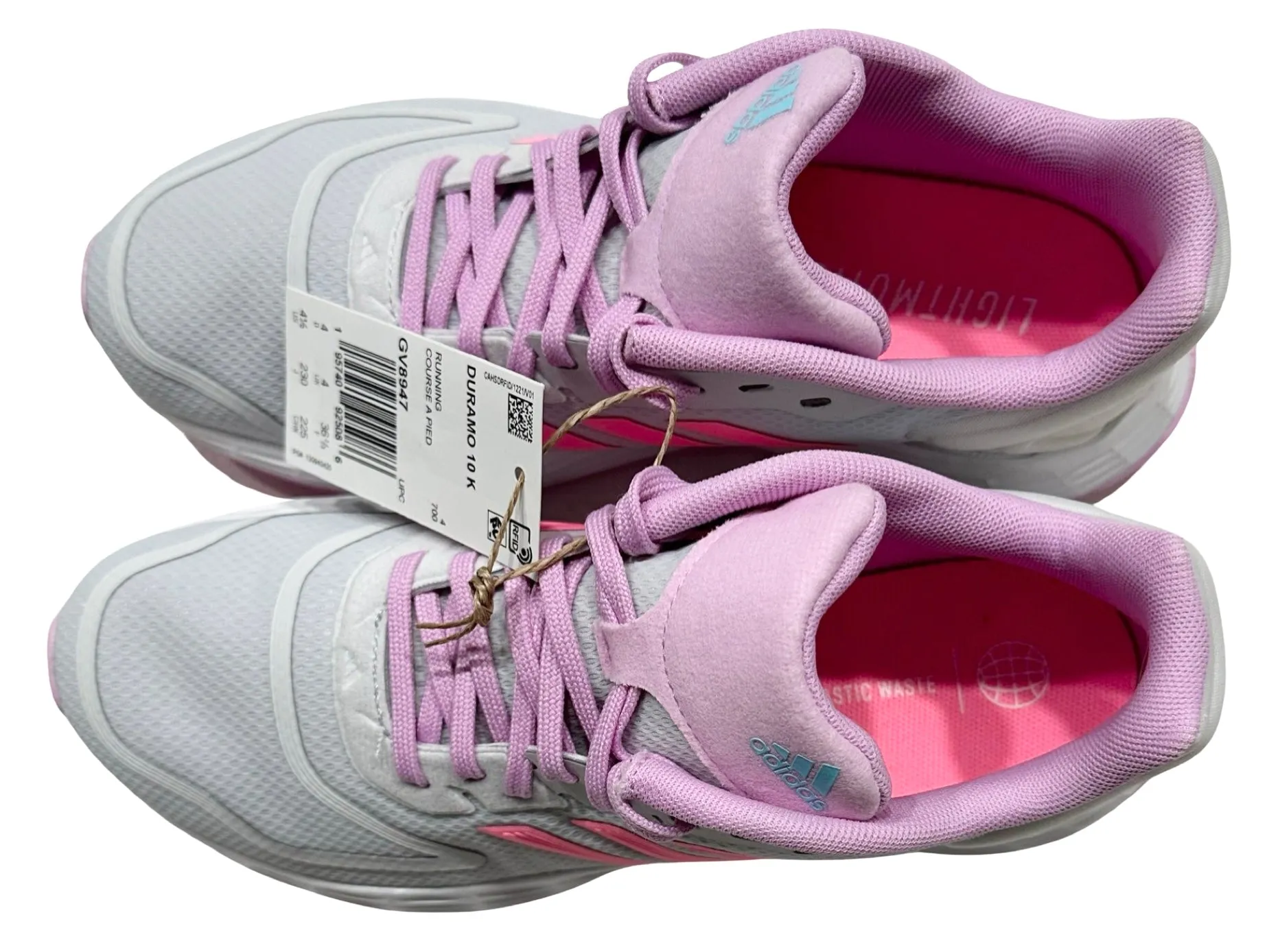 *ADIDAS* ~DURAMO~ GIRLS RUNNING SHOE (SIZE 4.5)