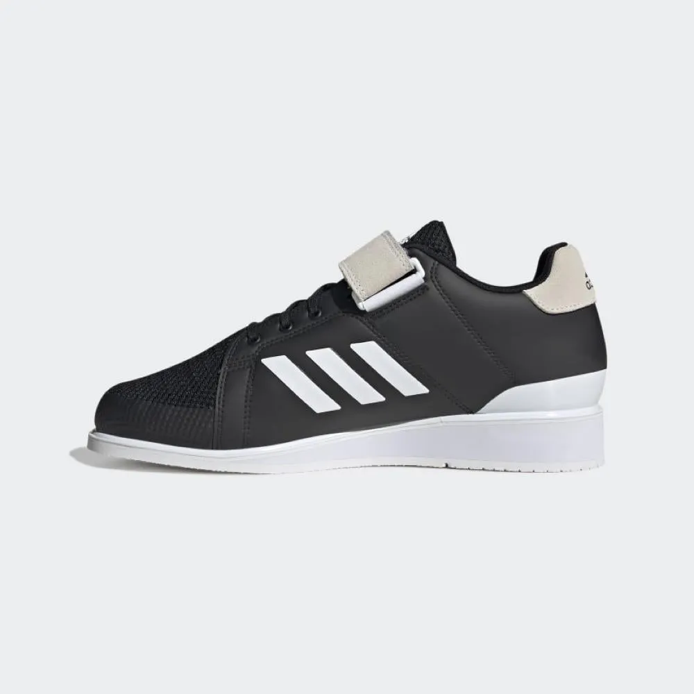 Adidas Power Perfect 3 Weightlifting Boots - Black/White