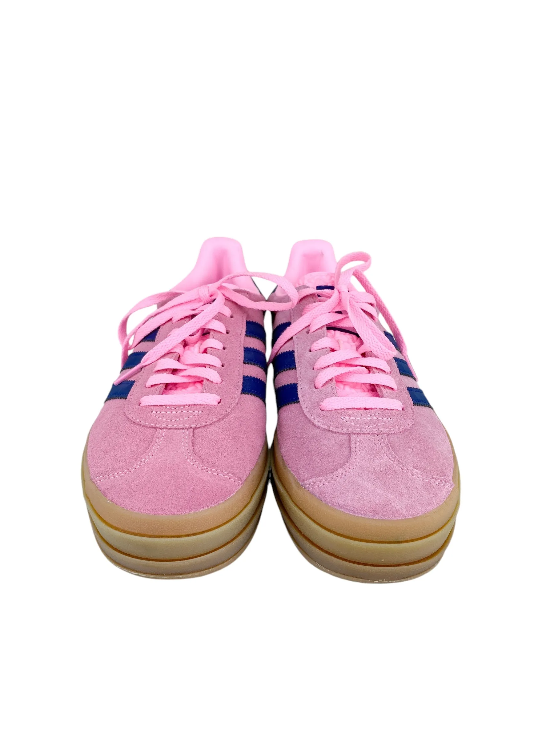 Adidas Women's Gazelle Bold Sneakers Pink Glow Vctry Size 9 (fits like 9.5)