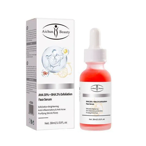 AHA 30% & BHA 2% Exfoliation Face Serum 30ml