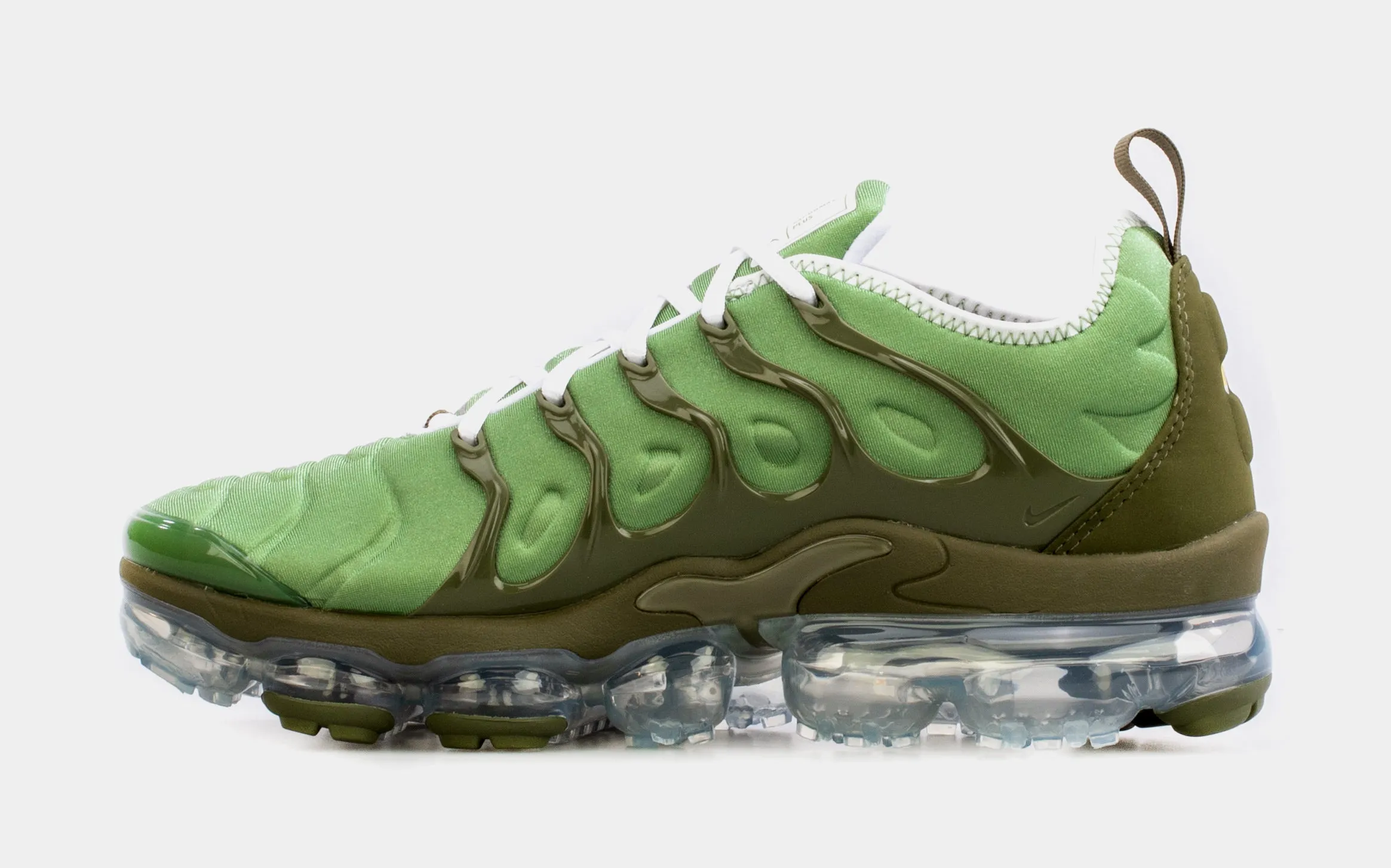 Air VaporMax Plus Olive Mens Running Shoes (Green)