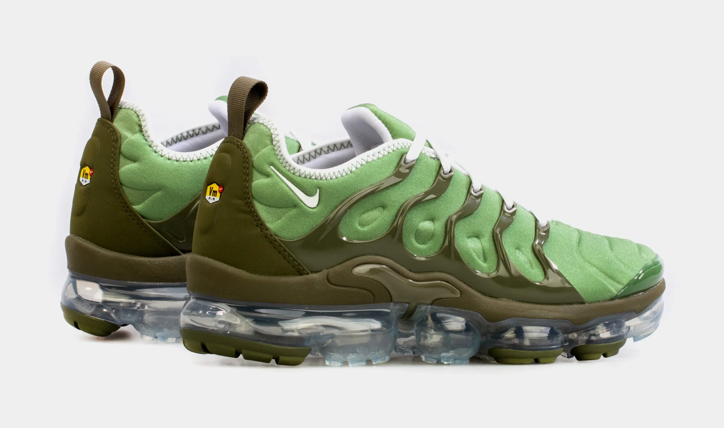 Air VaporMax Plus Olive Mens Running Shoes (Green)