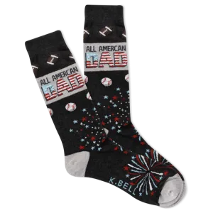 All American Dad Men's Crew Sock