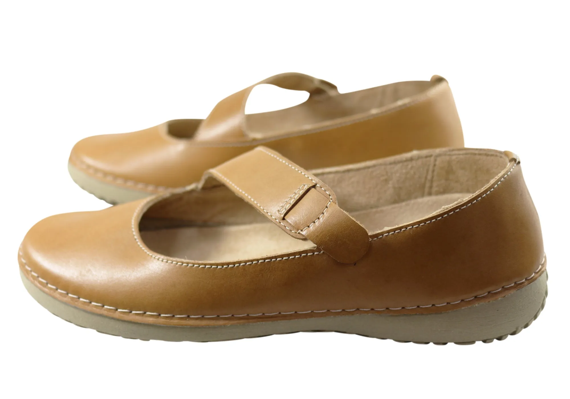 Andacco Oatley Womens Comfortable Leather Shoes Made In Brazil