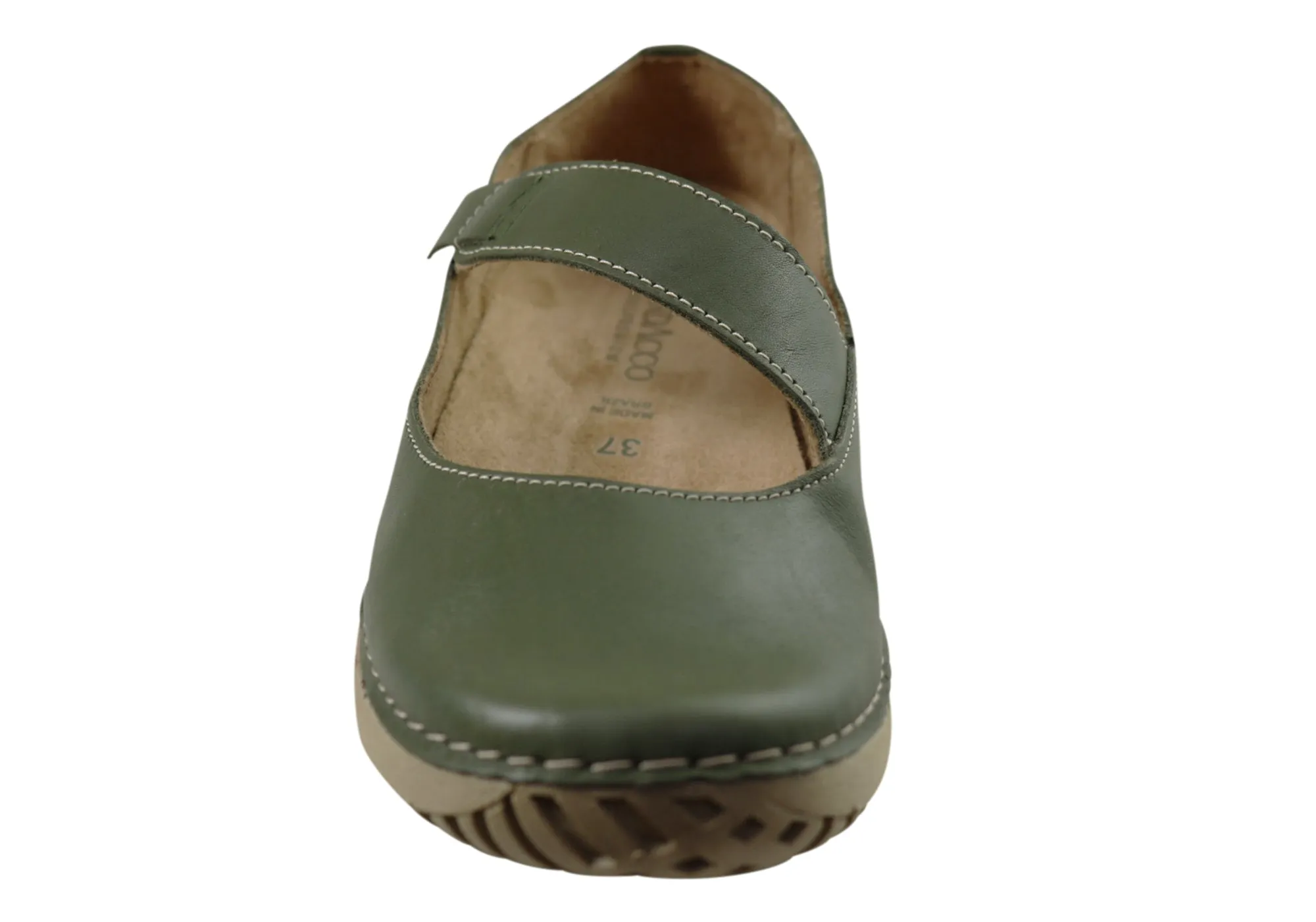 Andacco Oatley Womens Comfortable Leather Shoes Made In Brazil