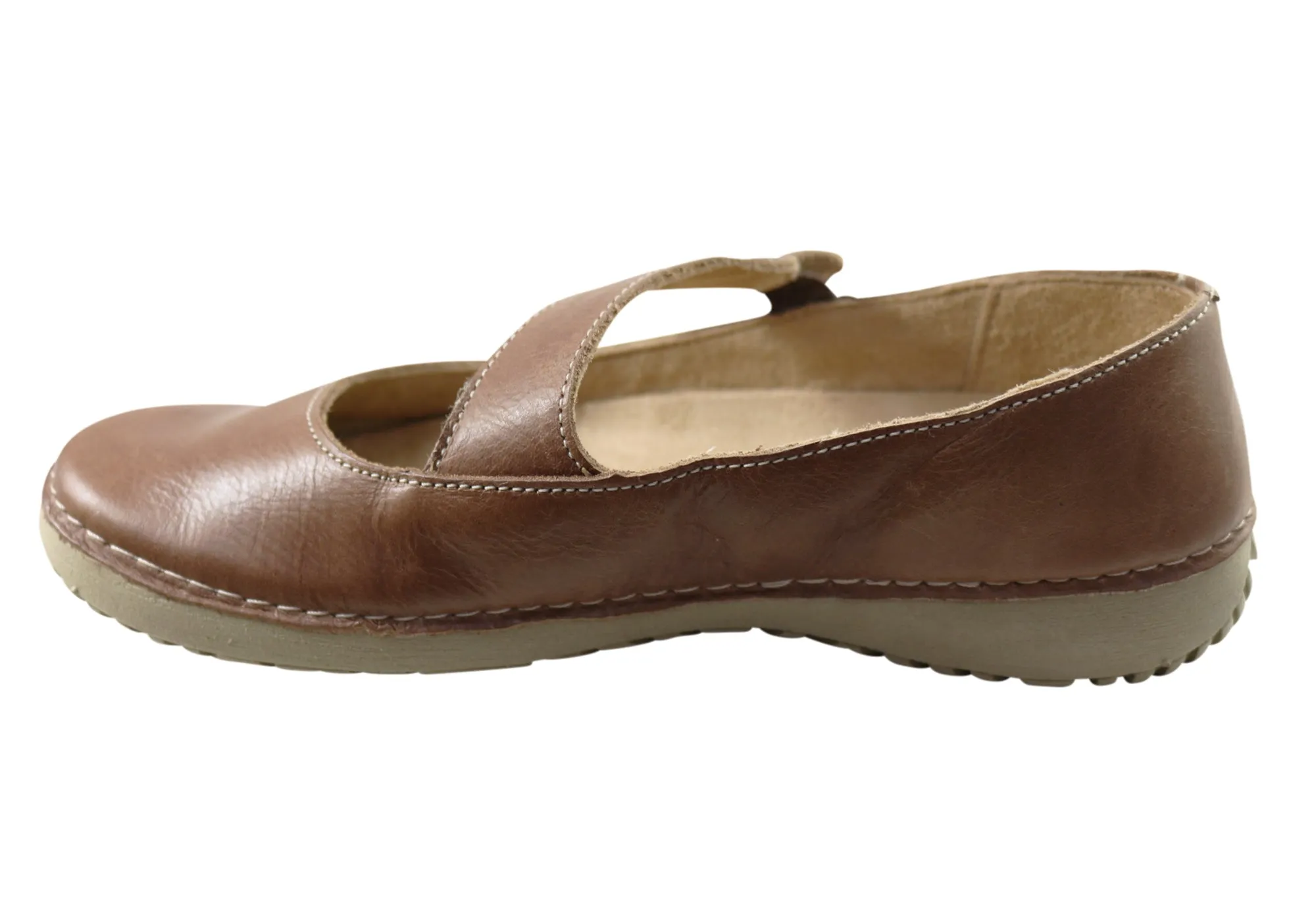 Andacco Oatley Womens Comfortable Leather Shoes Made In Brazil