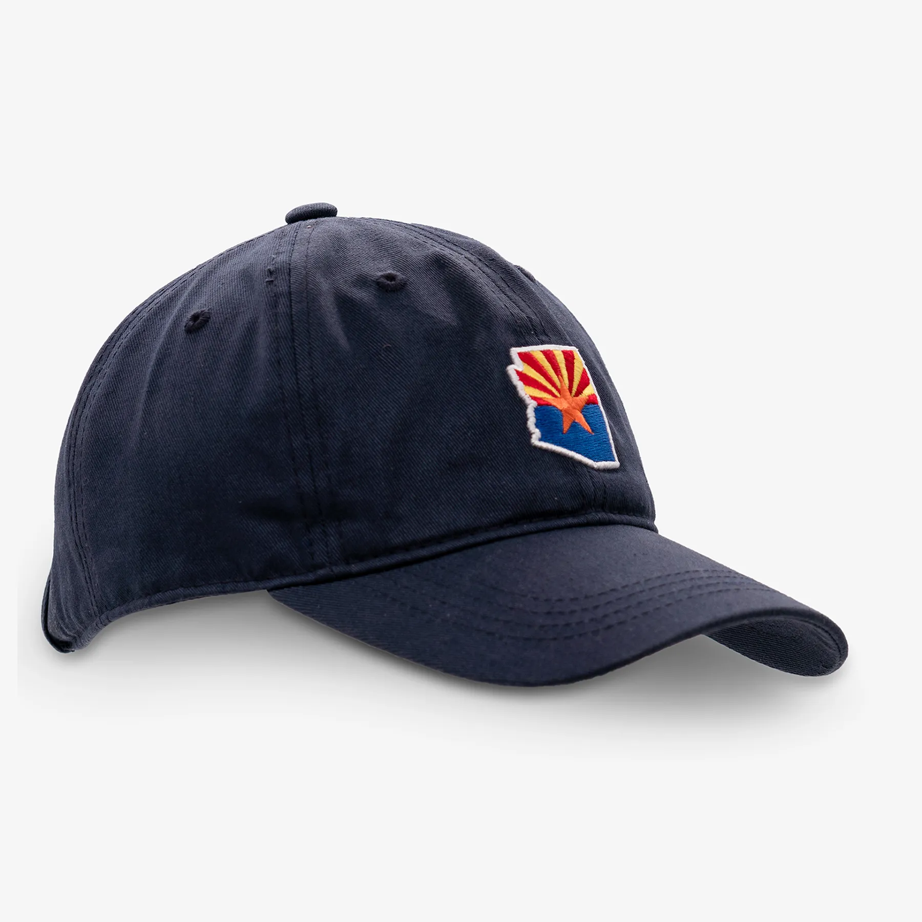 Arizona Outline Curved Strapback Hat