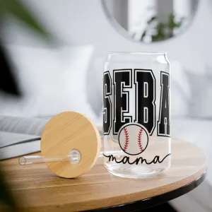 Baseball Mama | Sipper Glass, 16oz