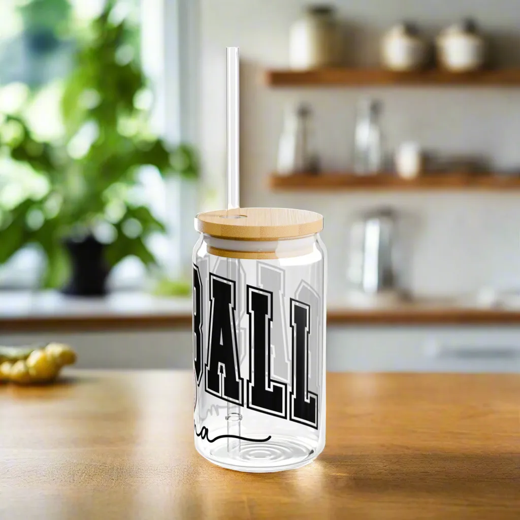 Baseball Mama | Sipper Glass, 16oz