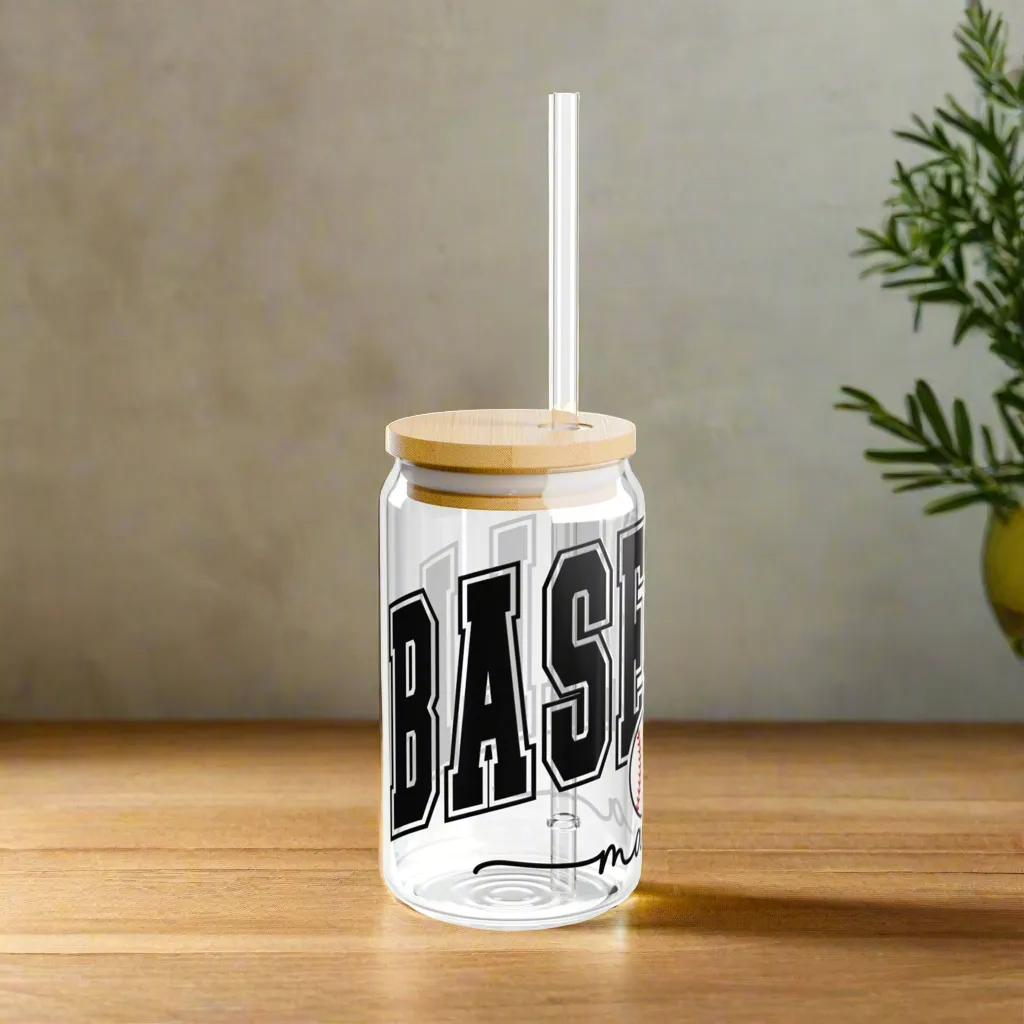 Baseball Mama | Sipper Glass, 16oz