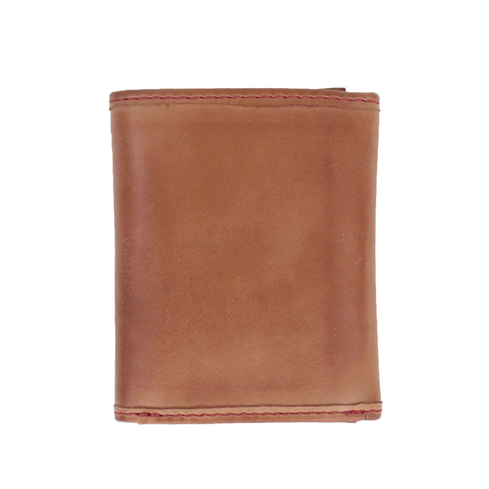 Baseball Stitch Trifold Wallet