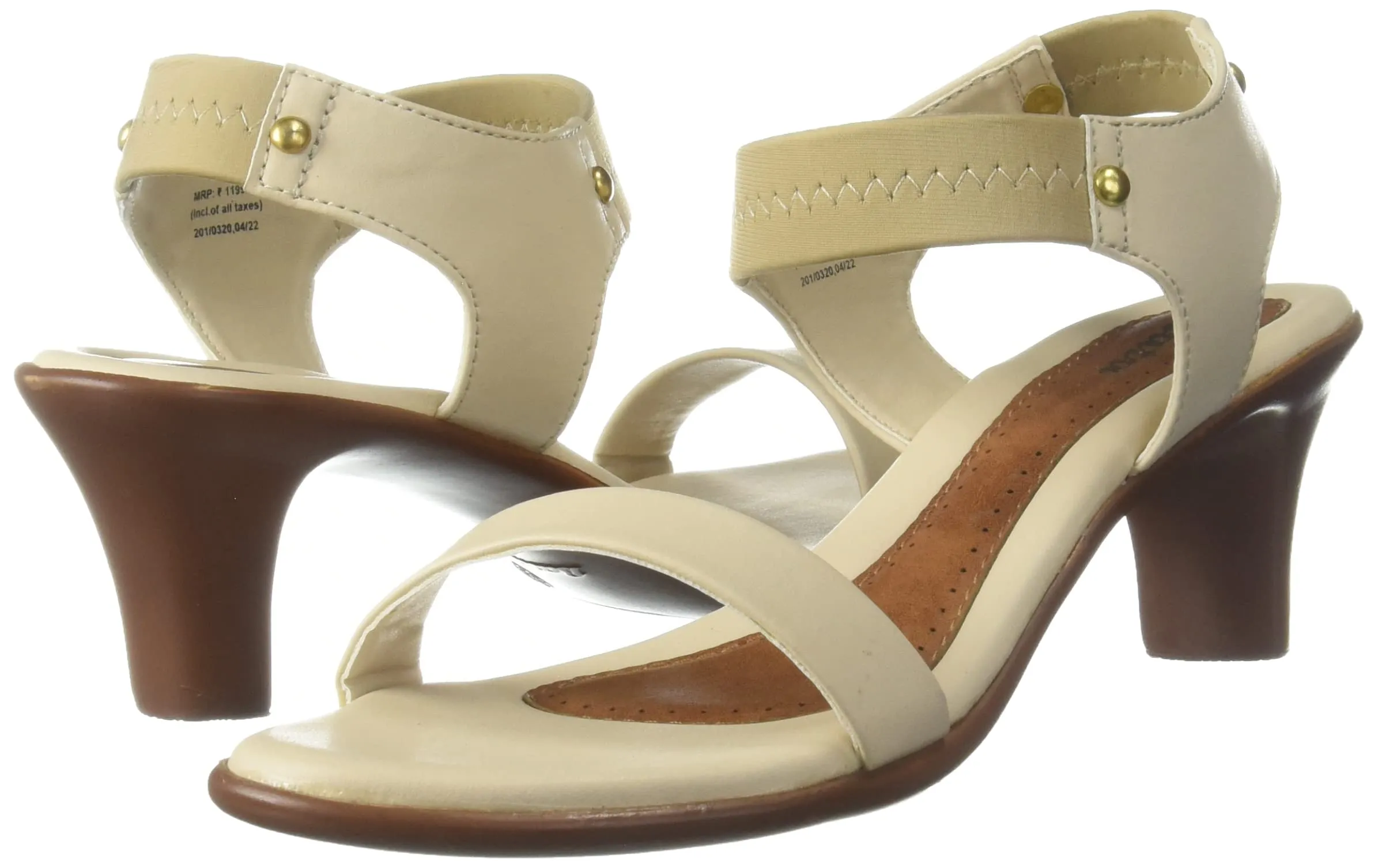 Bata Womens Tricia Sandal Heels, (7618683), UK 6