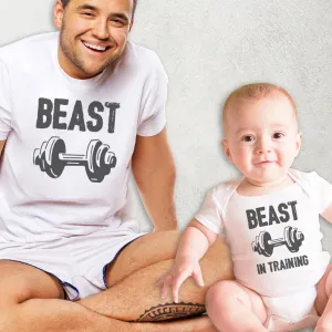 Beast & Beast In Training - T-Shirt & Bodysuit / T-Shirt - (Sold Separately)