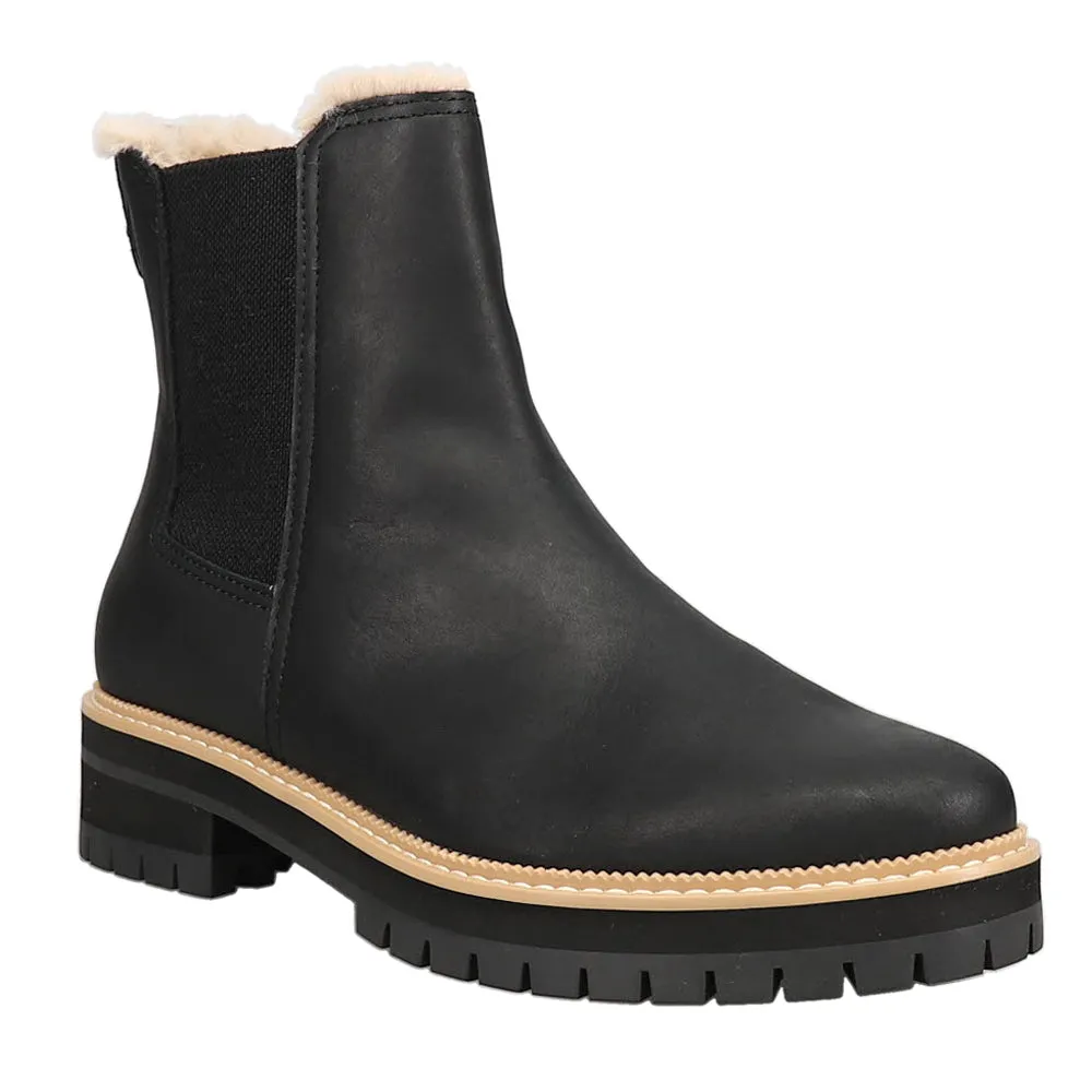 Bennet Leather Chelsea Round Toe Boots