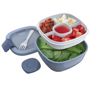 Bentgo All-In-One Salad Bowl - Slate