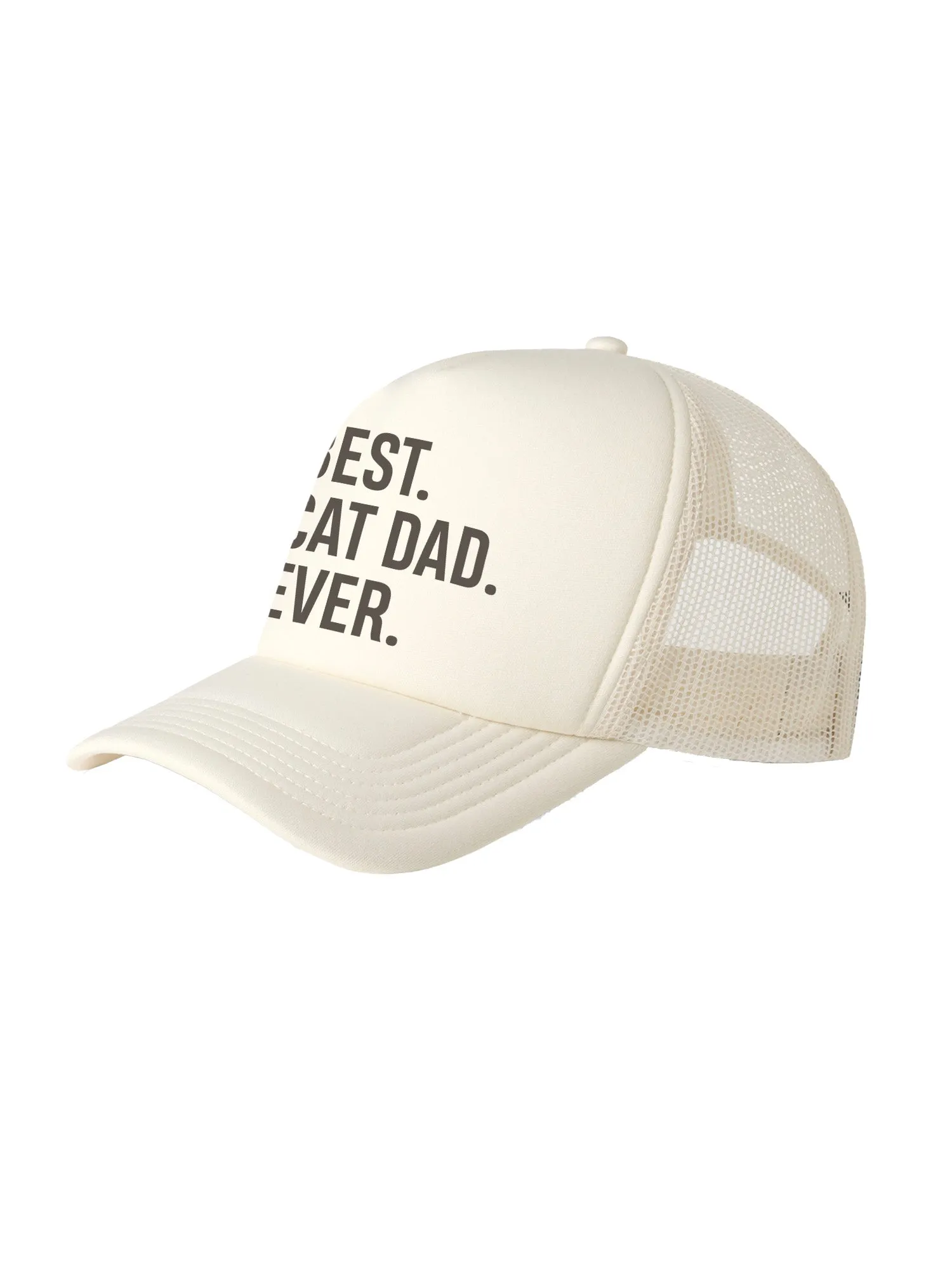 Best. Cat Dad. Ever. Foam Trucker Cap