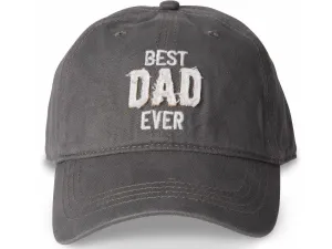 Best Dad Dark Gray Adjustable Hat