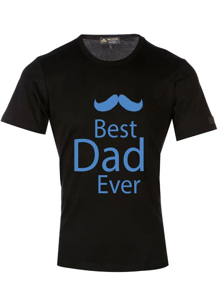 Best Dad Ever - Father's Day Black T-Shirt