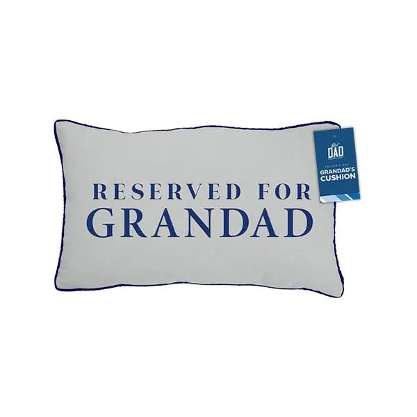 Best Dad Fathers Day Grandads Cushion