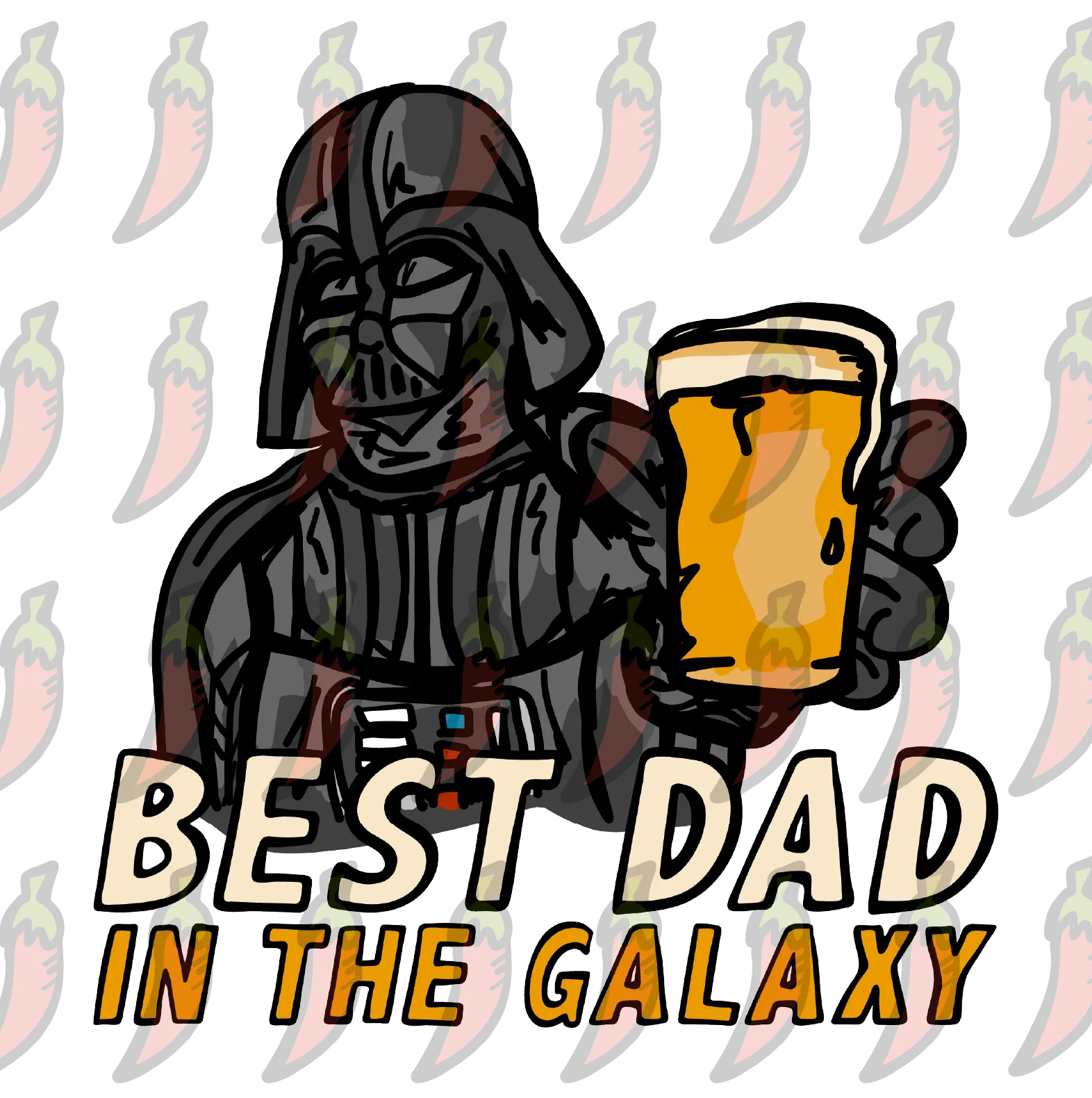 Best Dad in the Galaxy 🌌 - Men's T Shirt