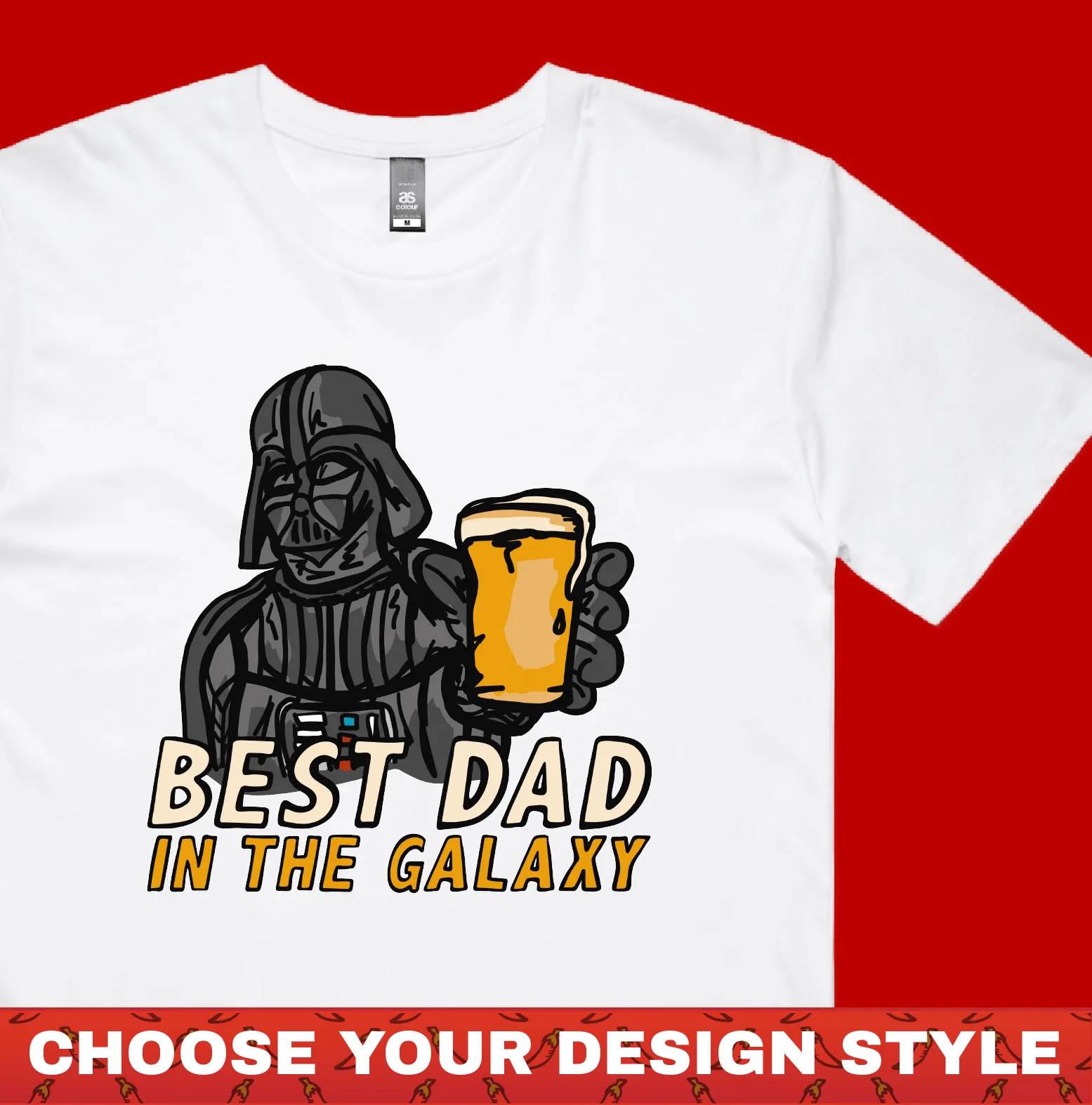 Best Dad in the Galaxy 🌌 - Men's T Shirt