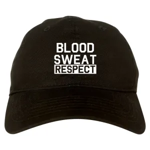 Blood Sweat Respect Gym Workout Mens Dad Hat