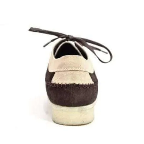 British Walkers Weaver Somerset Men's Beige and Brown Suede