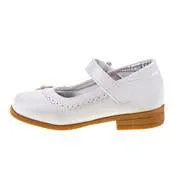 Bronwyn Girls White Mary Jane Dress Shoes