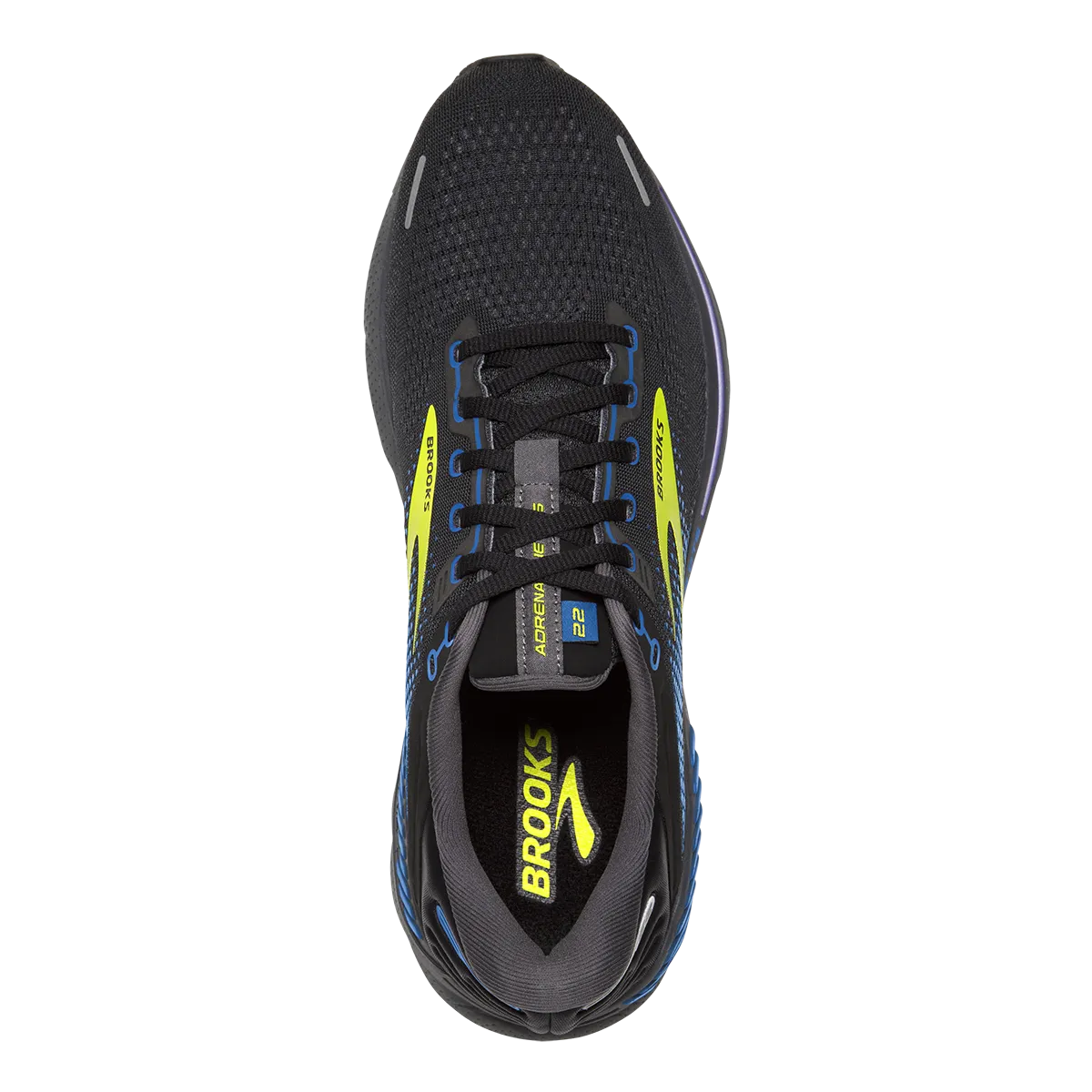 Brooks Adrenaline GTS 22 - Black - Blue - Nightlife