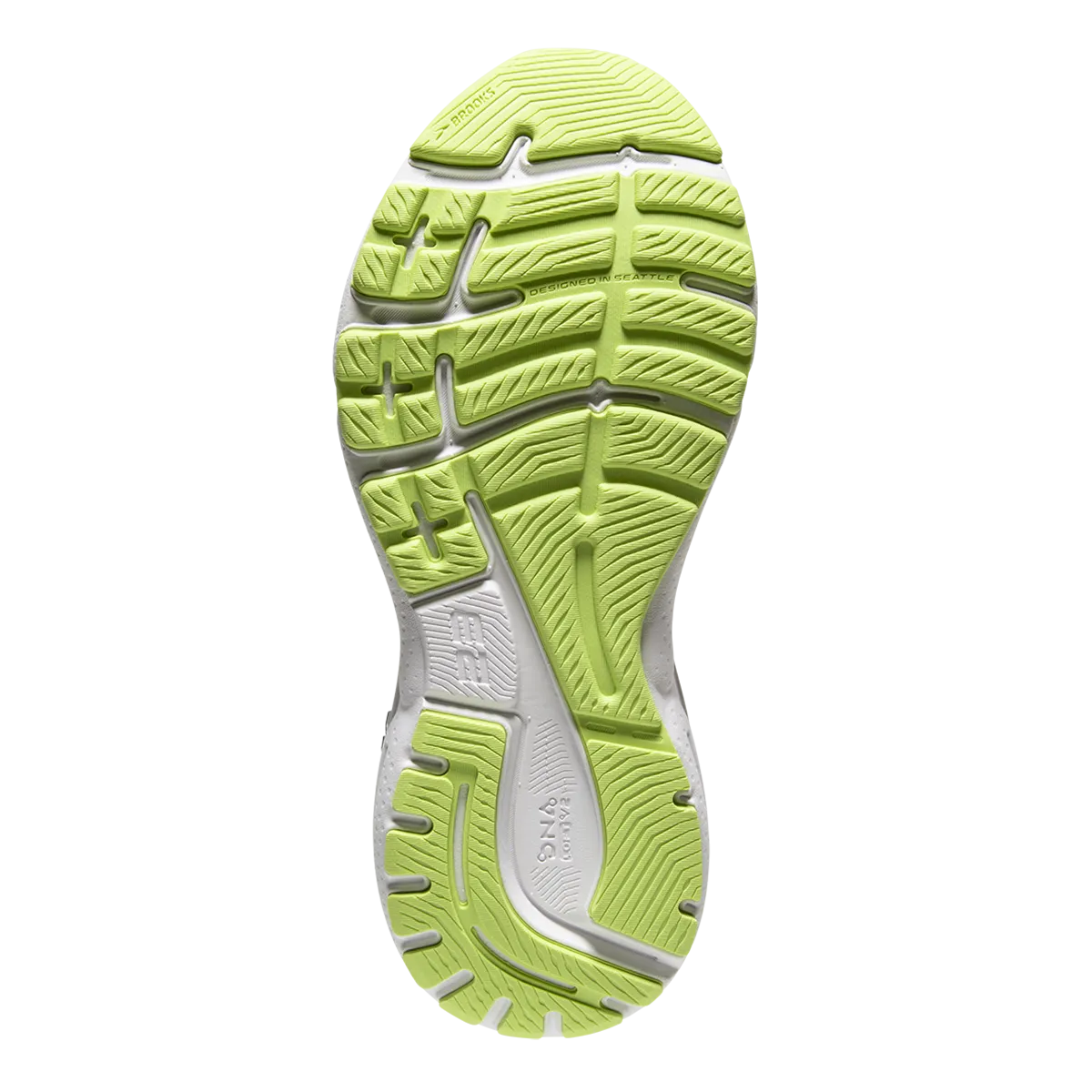 Brooks Adrenaline GTS 23 - Black - Gunmetal - Sharp Green