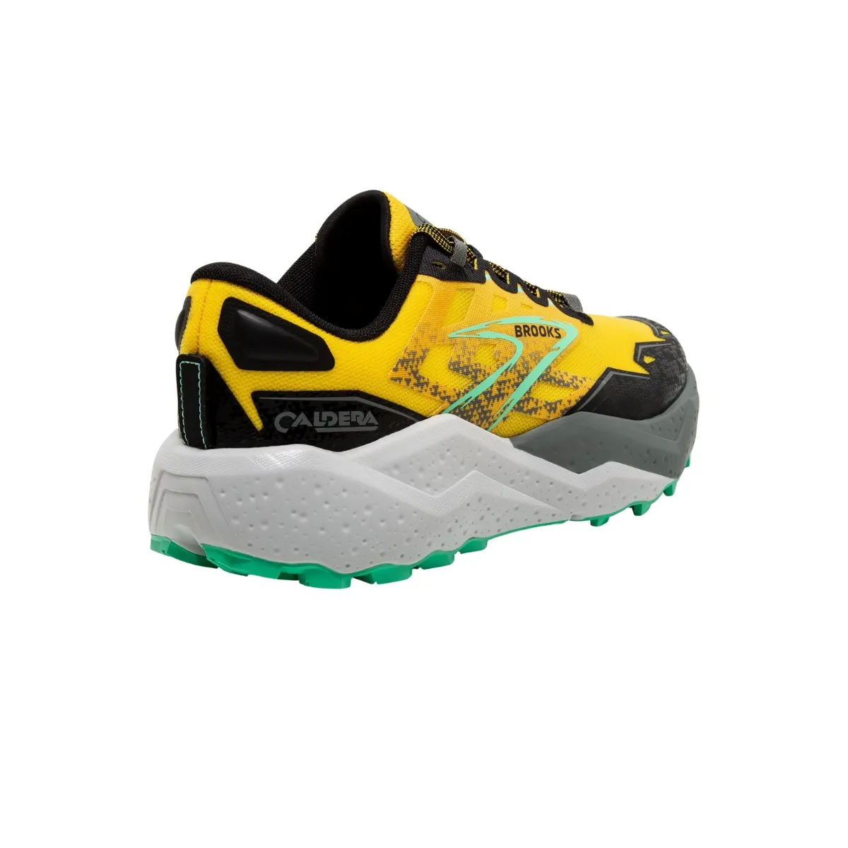 Brooks Caldera 7 Shoes Yellow Black SS24