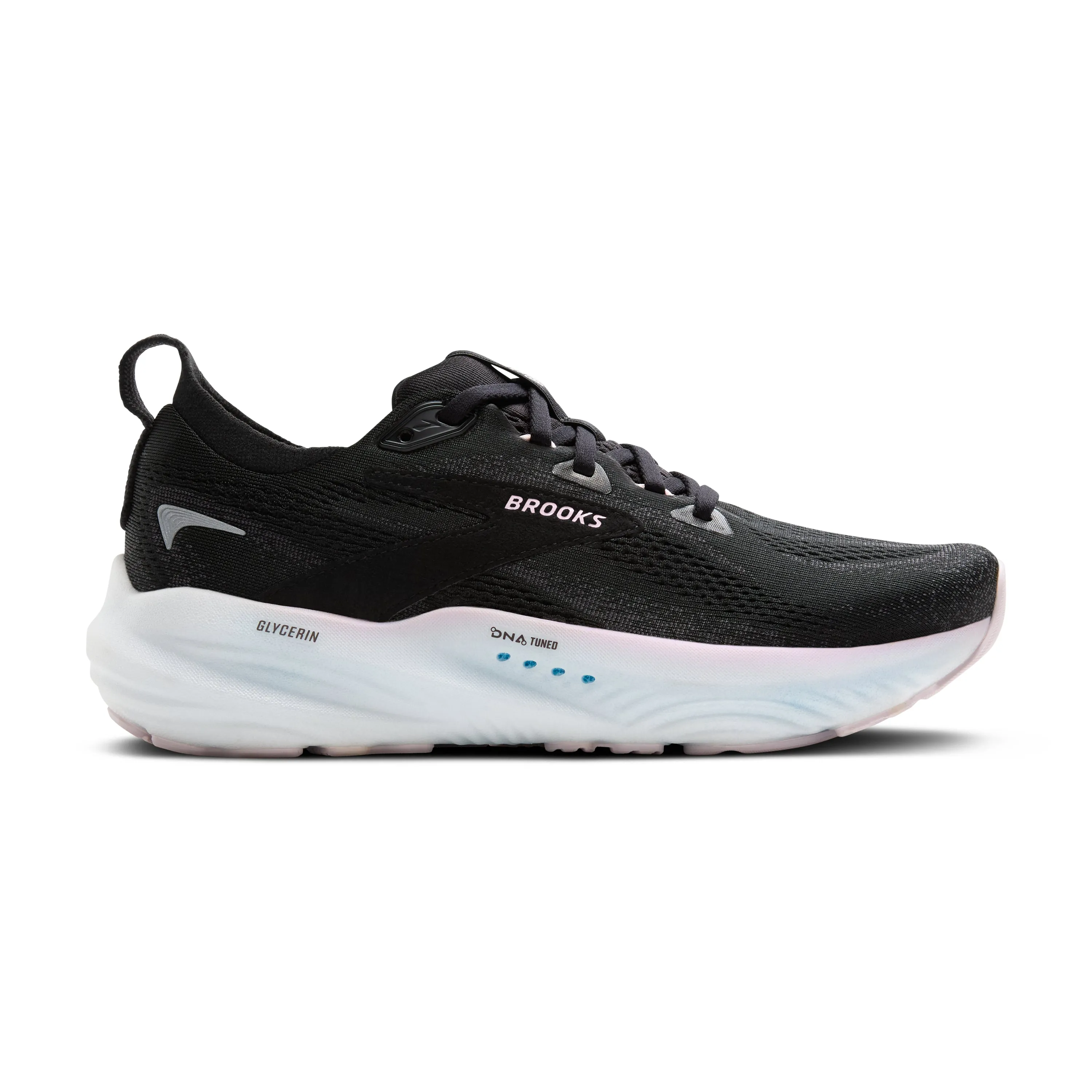 Brooks | Glycerin 22 | Women's | Black/Orchid Ice/White