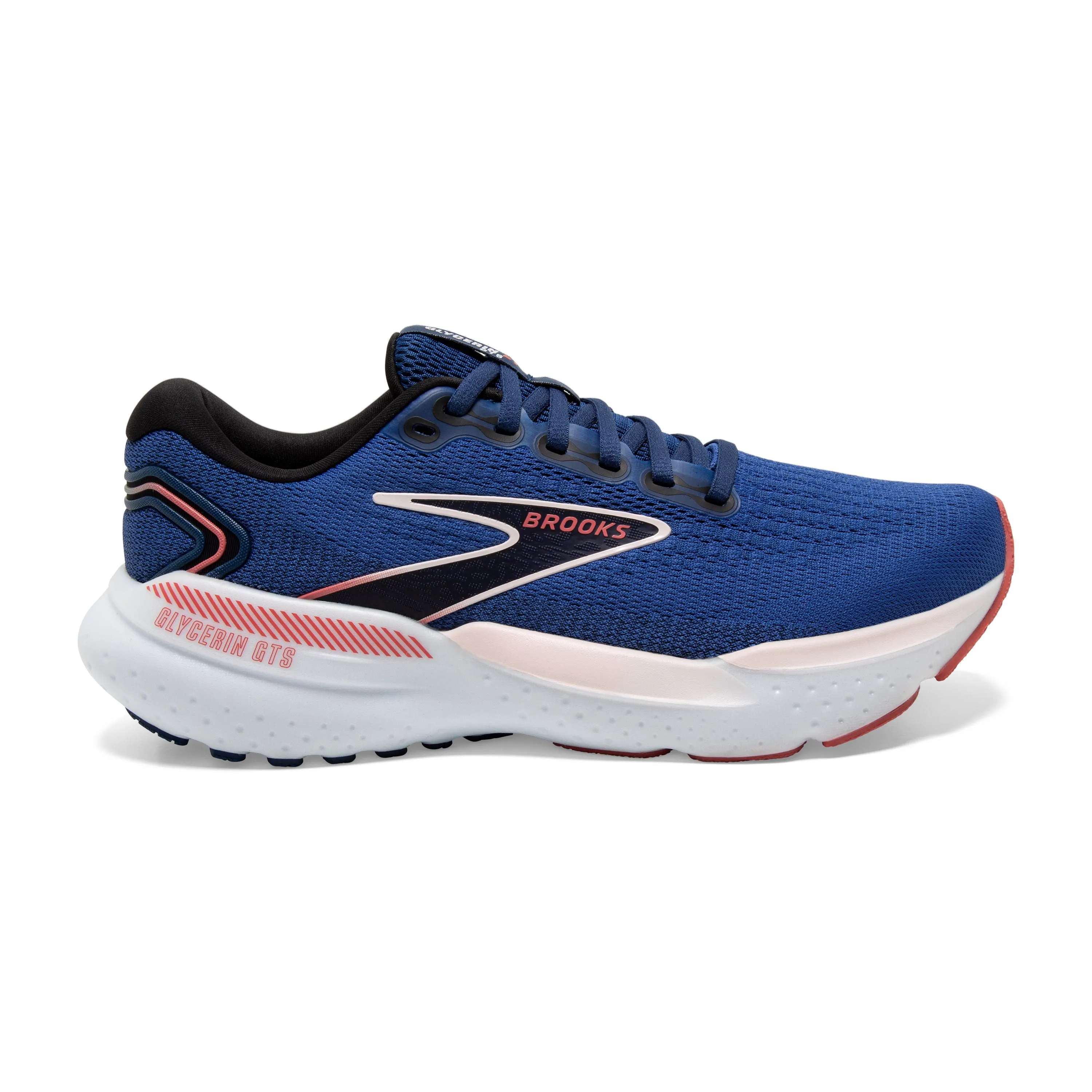 Brooks | Glycerin GTS 21 | Women's | Blue/Icy Pink/Rose