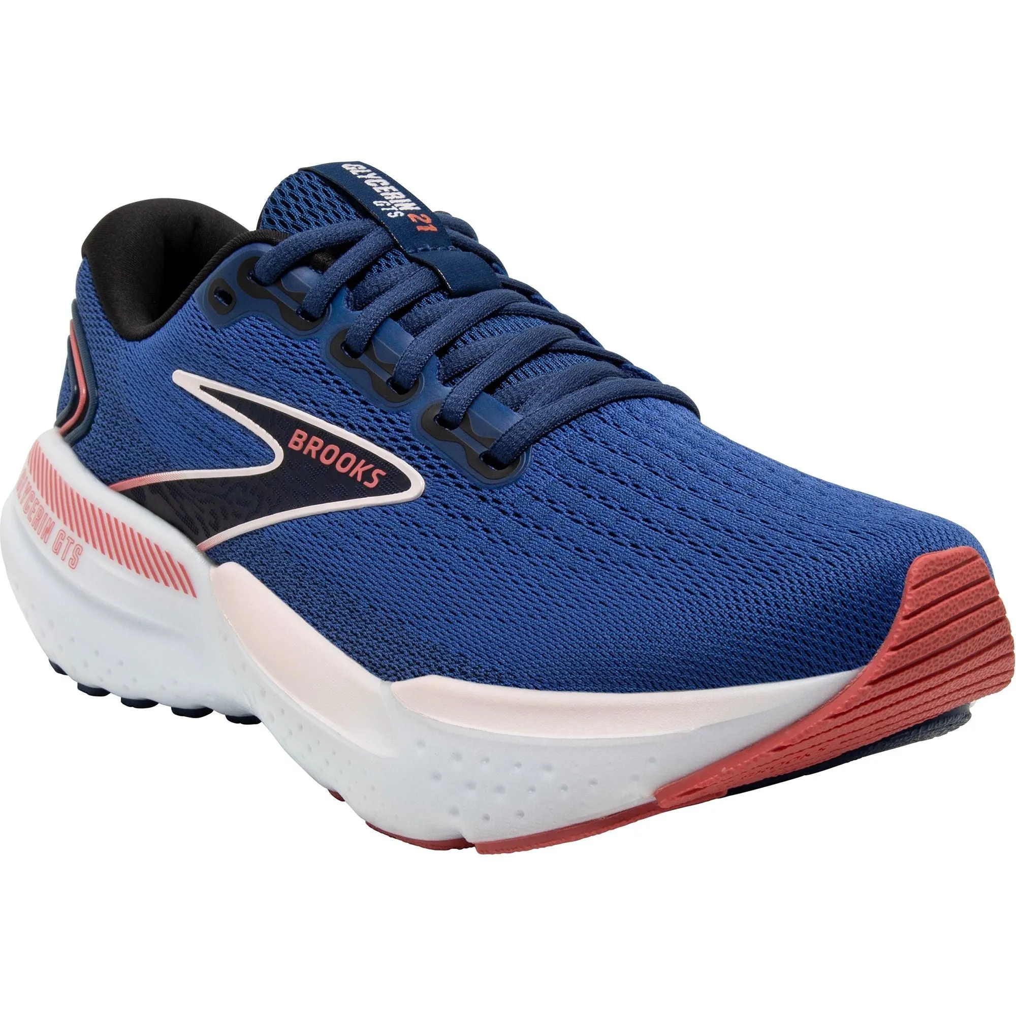 Brooks Glycerin GTS 21 Womens Running Shoes - Blue