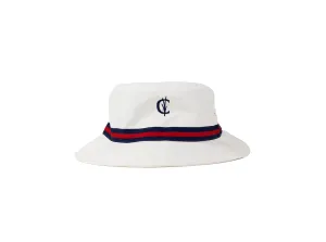 Bucket Hat - Grassy C - Navy/Red