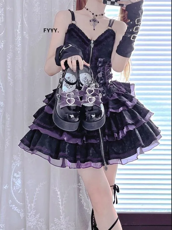 (Buy For Me)~Sheep Puff~Sweet Lolita Heel Punk Platform Shoes