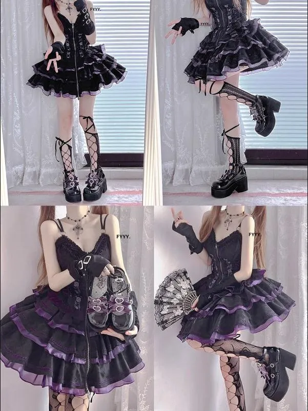 (Buy For Me)~Sheep Puff~Sweet Lolita Heel Punk Platform Shoes