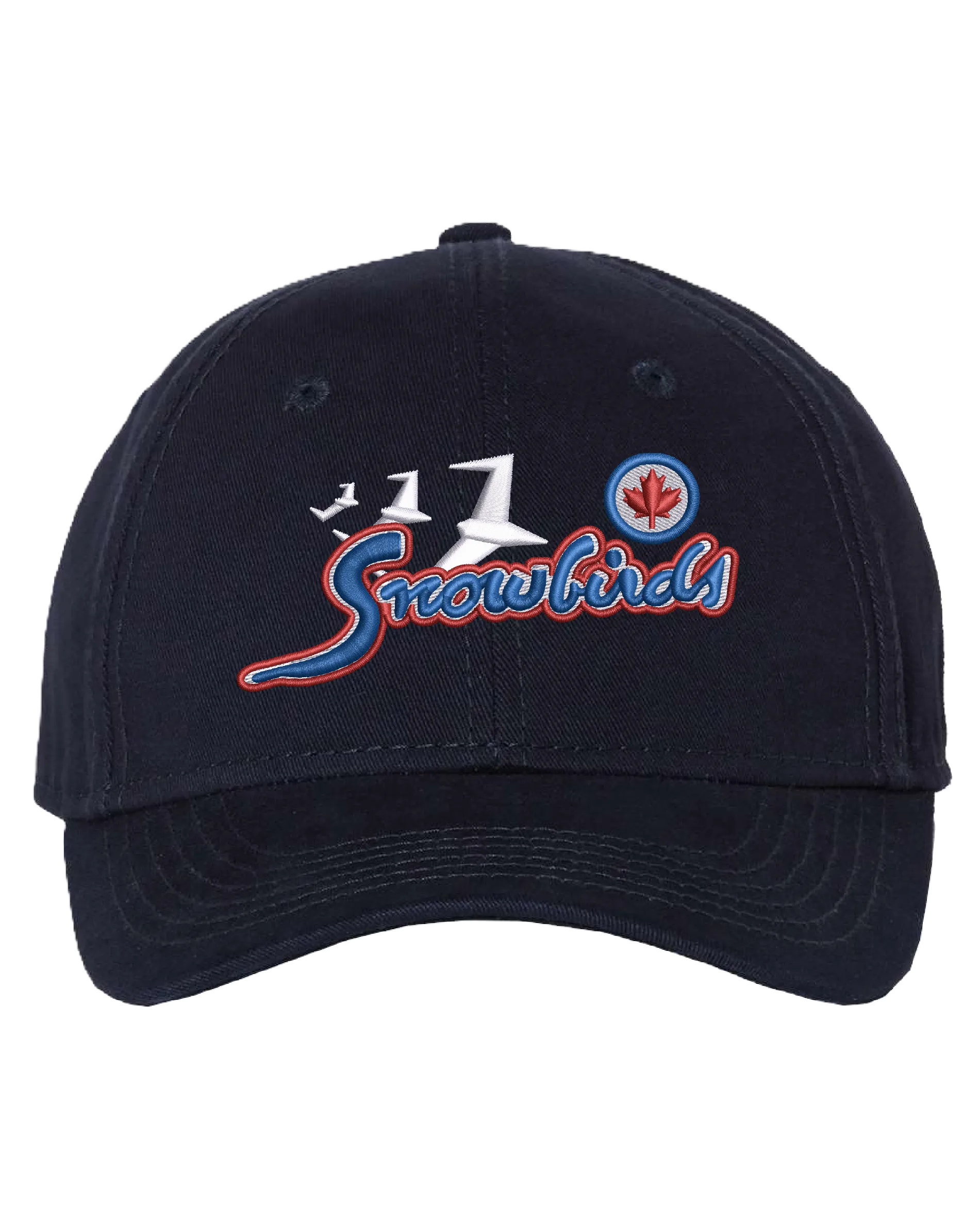 Canadian Snowbirds Script Dad Hat