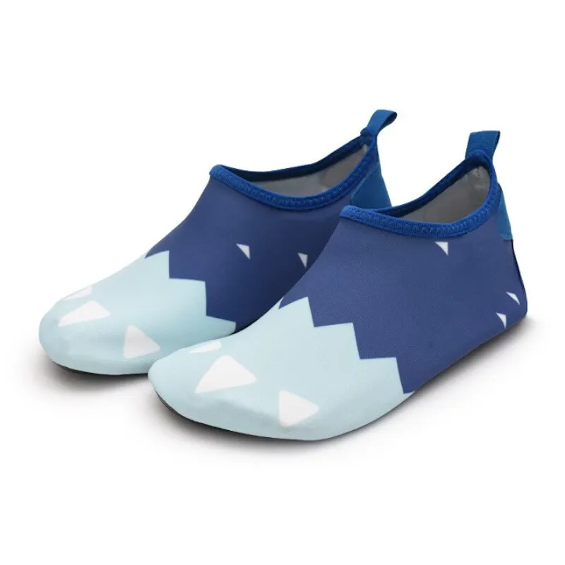 Cartoon Printed Kids Quick Dry Aquatic Shoes