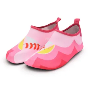 Cartoon Printed Kids Quick Dry Aquatic Shoes