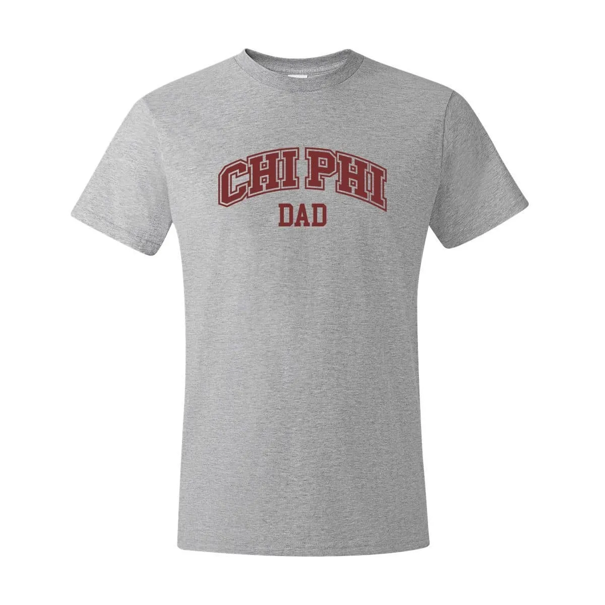 Chi Phi Heather Gray Dad Tee