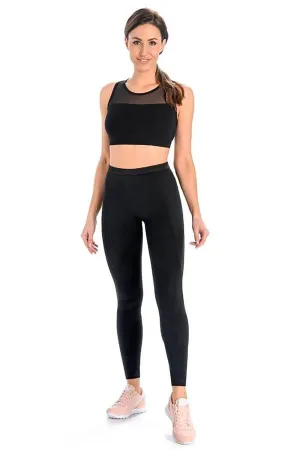 Chic High-Waisted Black Cotton Leggings for Ultimate Comfort and Style