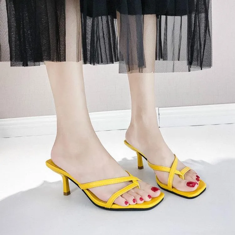 Chic Pin-Toe High Heel Sandals for Women