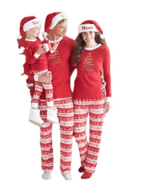 Christmas Pajamas Matching Family Pyjamas Women's  New Pajamas Parent-Child Wear